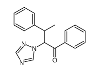 1,3-diphenyl-2-(1,2,4-triazol-1-yl)butan-1-one Structure