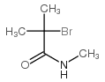 N-甲基2-溴异丁酰胺结构式