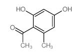 Ethanone,1-(2,4-dihydroxy-6-methylphenyl)- Structure