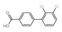 4-(2,3-Dichlorophenyl)benzoic acid structure