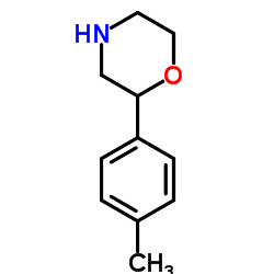 2-(4-Methylphenyl)morpholine Structure