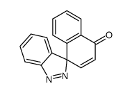 3H-indazole-3-spiro-1'-naphthalen-4'(1'H)-one结构式