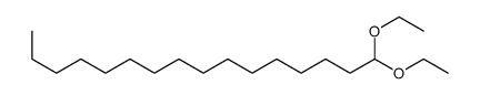 1,1-diethoxyhexadecane结构式