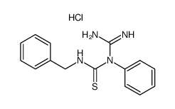 1-amidino-3-benzyl-1-phenylthiourea hydrochloride结构式