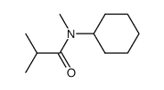 N-cyclohexyl-N-methylisobutyramide结构式