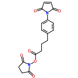 4-(4-马来酰亚胺基苯基)丁酸-N-琥珀酰亚胺酯图片