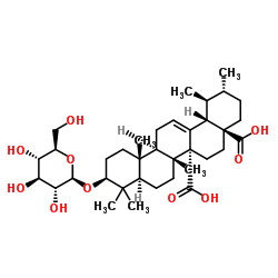 3-O-BETA-D-葡糖苷鸡纳酸图片