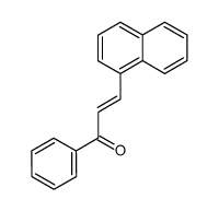 3-(naphth-1-yl)-1-phenylprop-2-en-1-one结构式