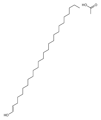 acetic acid,hexacos-1-en-1-ol结构式