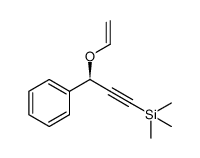 (R)-trimethyl(3-phenyl-3-(vinyloxy)prop-1-yn-1-yl)silane Structure