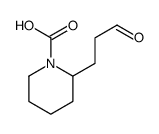 1-Piperidinecarboxylic acid,2-(2-formylethyl)- (4CI) picture