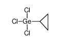 trichloro(cyclopropyl)germane Structure