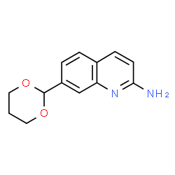 2-Quinolinamine,7-(1,3-dioxan-2-yl)-(9CI) picture