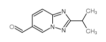 2-ISOPROPYL-[1,2,4]TRIAZOLO[1,5-A]PYRIDINE-6-CARBALDEHYDE Structure