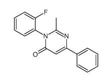 4(3H)-Pyrimidinone, 3-(2-fluorophenyl)-2-methyl-6-phenyl- picture