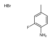 2-fluoro-4-methylaniline,hydrobromide Structure