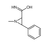 (2R,3R)-1-methyl-3-phenylaziridine-2-carboxamide Structure