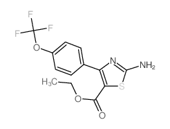 2-氨基-4-(4-(三氟甲氧基)苯基)噻唑-5-羧酸乙酯图片