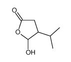 5-hydroxy-4-propan-2-yloxolan-2-one Structure