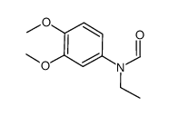 N-(3,4-dimethoxyphenyl)-N-ethylformamide Structure