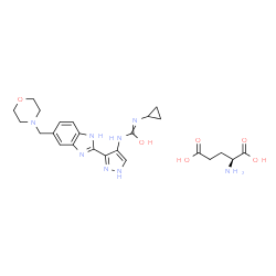 AT 9283 (L-GLUTAMIC ACID SALT) structure