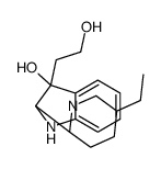 2-(5-ethyl-1-azabicyclo[2.2.2]octan-2-yl)-3-(2-hydroxyethyl)-1,2-dihydroindol-3-ol结构式