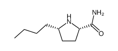 2-Pyrrolidinecarboxamide,5-butyl-,(2S-cis)-(9CI) structure