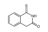 3(2H)-ISOQUINOLINONE, 1,4-DIHYDRO-1-THIOXO-结构式