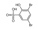 3,5-dibromo-2-hydroxybenzenesulphonic acid picture