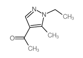 1-(1-Ethyl-5-methyl-1H-pyrazol-4-yl)ethanone结构式