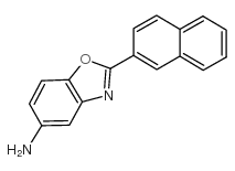 2-NAPHTHALEN-2-YL-BENZOOXAZOL-5-YL-AMINE structure