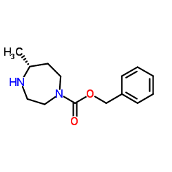 Benzyl (5R)-5-methyl-1,4-diazepane-1-carboxylate Structure