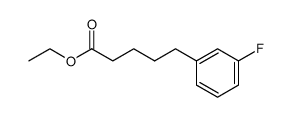 ethyl 5-(3-fluorophenyl)pentanoate Structure