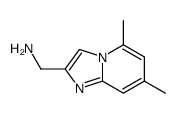 1-(5,7-dimethylimidazo[1,2-a]pyridin-2-yl)methanamine(SALTDATA: 2HCl 1.5H2O)结构式