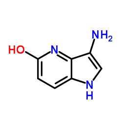 3-Amino-5-hydroxy-4-azaindole Structure