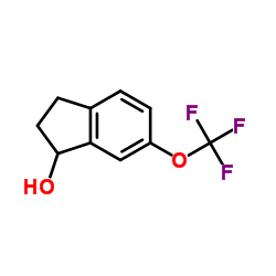 6-(Trifluoromethoxy)-1-indanol Structure