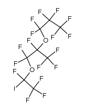 1-iodo-2,5-dioxa-1,3,3,4,6,6,7,7,8,8,8-undecafluoro-1,4-bis(trifluoromethyl)octane Structure