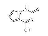 2-sulfanylidene-1H-pyrrolo[2,1-f][1,2,4]triazin-4-one Structure