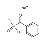 sodium hydrogen benzoylphosphonate结构式