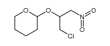 2-[1-(chloromethyl)-2-nitroethoxy]tetrahydro-2H-pyran结构式