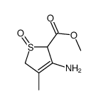 2-Thiophenecarboxylicacid,3-amino-2,5-dihydro-4-methyl-,methylester,1- structure