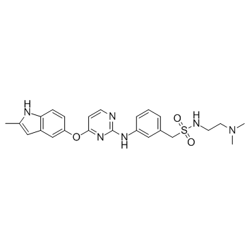 Sulfatinib Structure