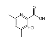 4,6-dimethylpicolinic acid hydrochloride structure