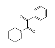 1-苯基-2-(哌啶-1-基)乙烷-1,2-二酮结构式