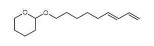 (E)-9-[(tetrahydro-2H-pyran-2-yl)oxy]-1,3-nonadiene Structure