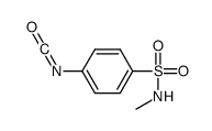 4-isocyanato-N-methylbenzenesulfonamide Structure