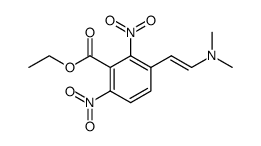 3-(2-dimethylaminovinyl)-2,6-dinitrobenzoic acid ethyl ester结构式