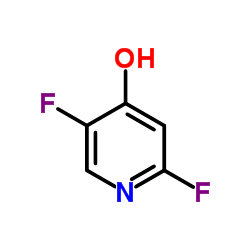 2,5-Difluoro-4-pyridinol结构式