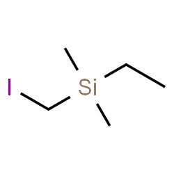 Ethyl(iodomethyl)dimethylsilane structure