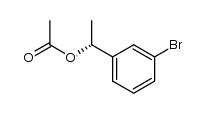 (R)-1-(3-bromophenyl)ethyl acetate Structure